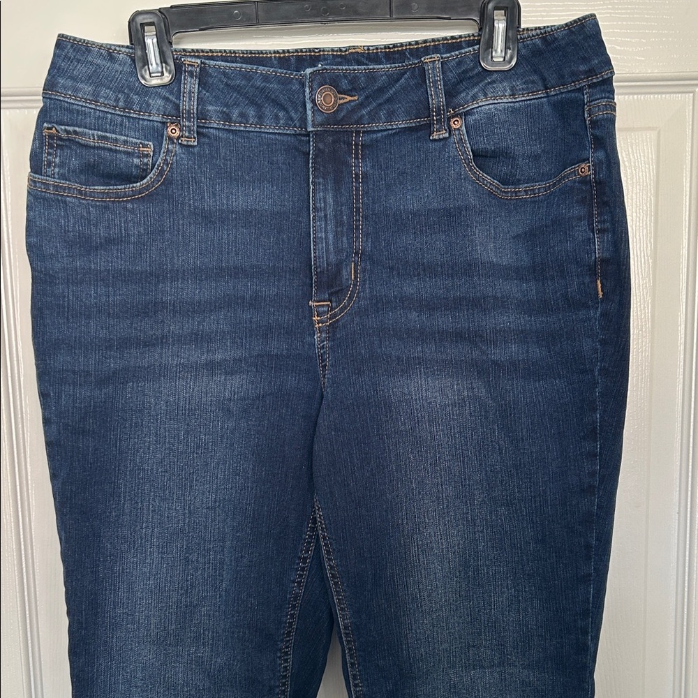 M Jeans by Maurices High Rise Curvy Blue Women's Jeans